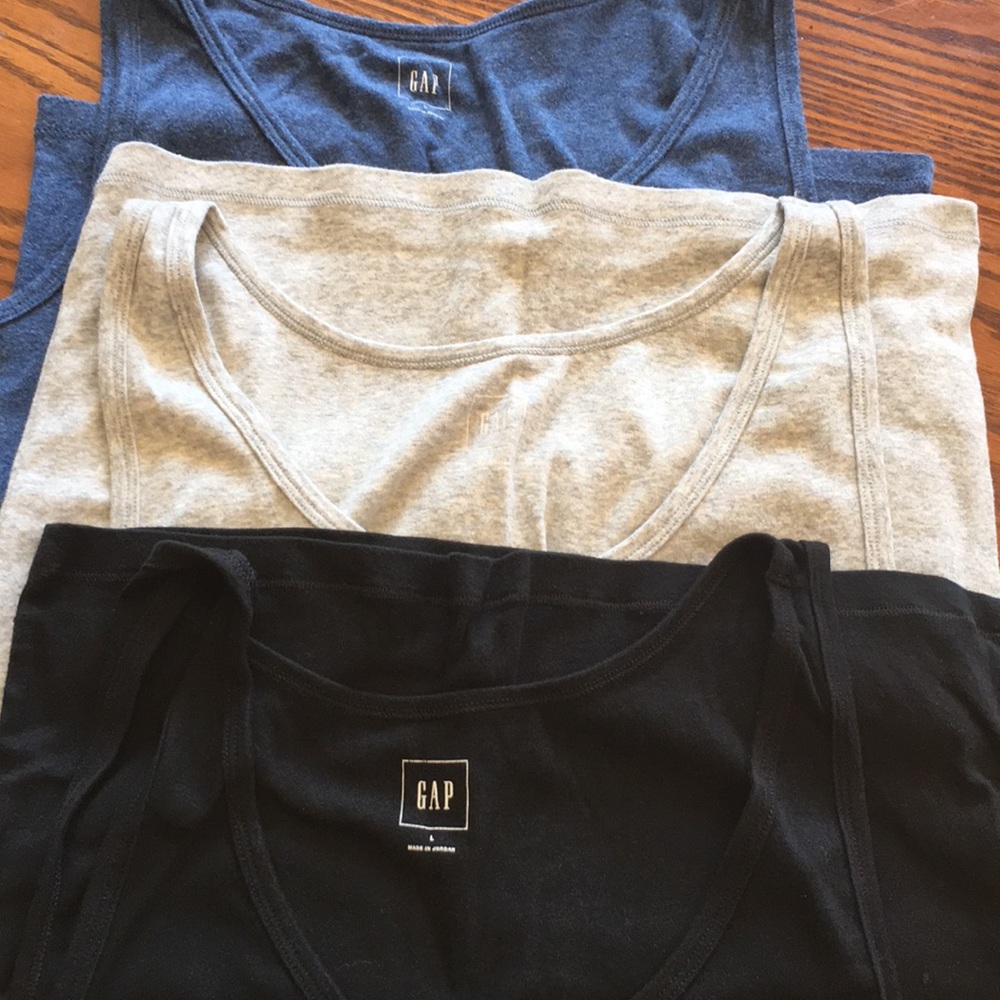 Three Gap Cotton tank tops